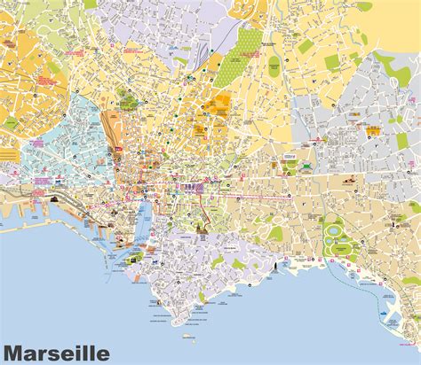 marseille maps